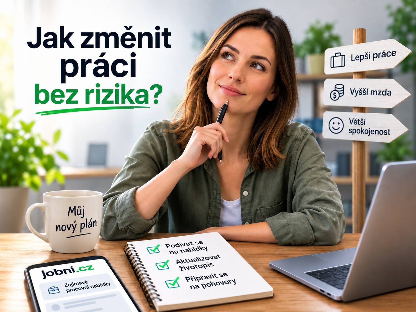 Jak změnit práci bez rizika?